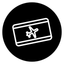 Air tickets icon