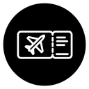 Airline ticket icon