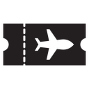 Airline ticket icon