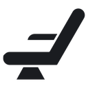 Airplane seat icon