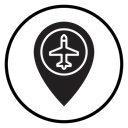 Airport location icon