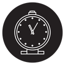Alarm clock icon