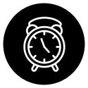 Alarm clock icon
