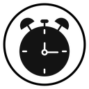 Alarm clock icon