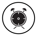 Alarm clock icon