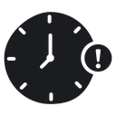 Alarm exclamation 3 icon