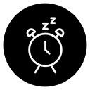 Alarm snooze icon