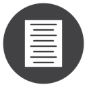 Align Center Text Black Filled icon