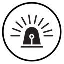 Ambulance siren icon