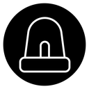 Ambulance siren icon