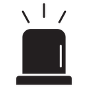 Ambulance siren icon