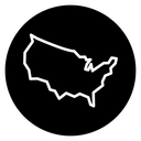 America map 4 icon