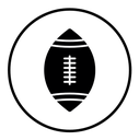 American Football ball icon