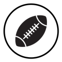 American Rugby ball icon