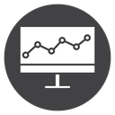 Analytics Monitor Chart icon