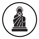 Ancient statue icon