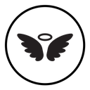 Angel wing icon