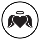 Angel wing icon