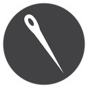 Angled Sewing Needle icon