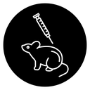 Animal testing icon