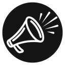 Announce in loudspeaker icon