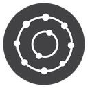 Antioxidant Black Filled icon