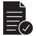 Approved document icon