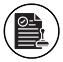 Approved document icon