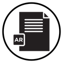 AR File Document icon