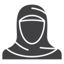 Arab woman icon