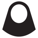 Arab woman icon