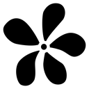 Araliya flower icon