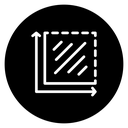 Area and dimension icon