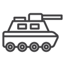 Armored vehicle icon