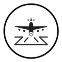 Arrivals plane icon