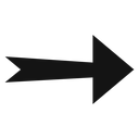 Arrow Black Filled icon