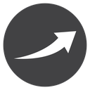 Arrow Black Filled icon