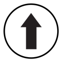 Arrow up icon