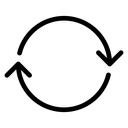 Arrows repeat icon