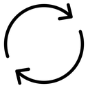 Arrows repeat icon