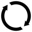 Arrows repeat icon