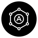 Atom Molecule Structure icon
