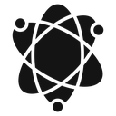 Atom scientific icon