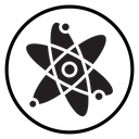 Atom scientific icon