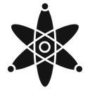 Atom scientific icon