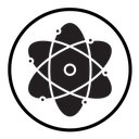 Atom scientific icon