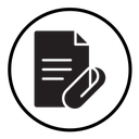 Attach document icon