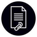 Attach document icon