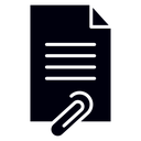 Attach document icon