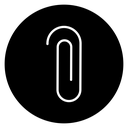 Attachment clip 2 icon